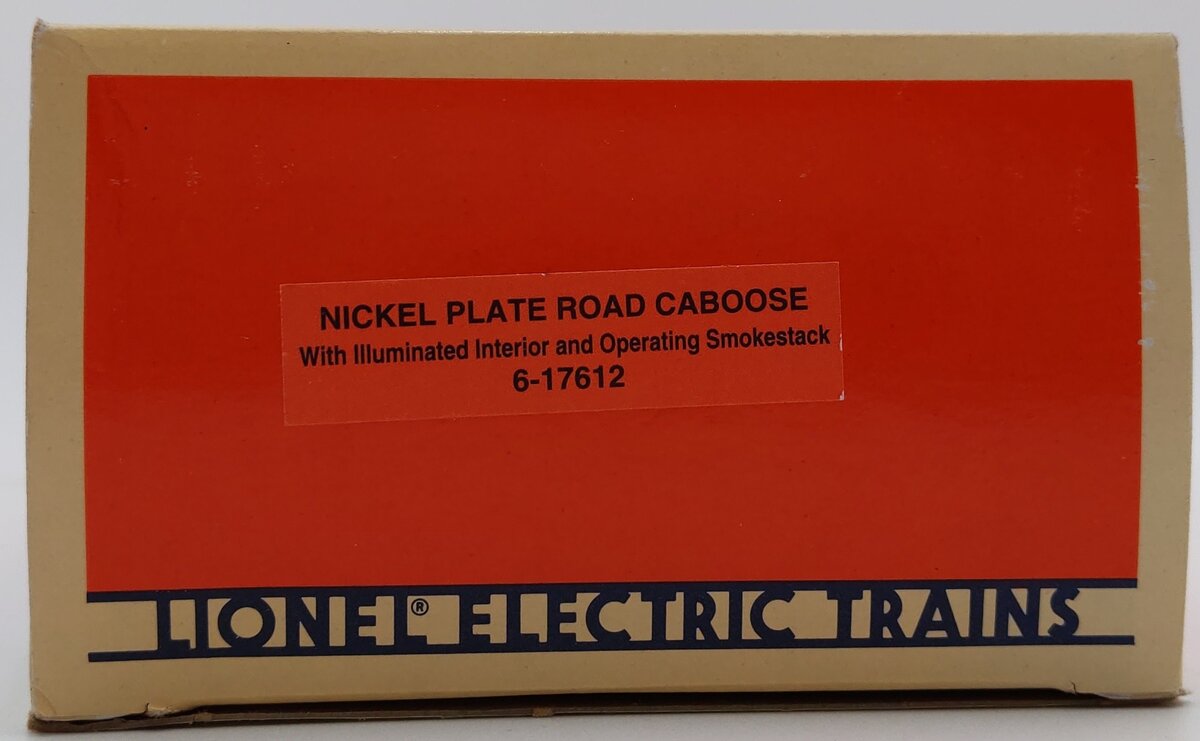 Lionel 6-17612 O Gauge Nickel Plate Road Caboose #17612 LN/Box