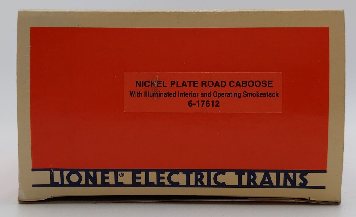 Lionel 6-17612 O Gauge Nickel Plate Road Caboose #17612 LN/Box