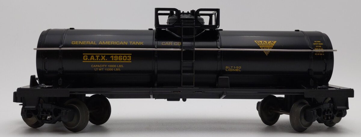 Lionel 6-19603 O Gauge GATX Single Dome Tank Car LN/Box