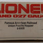 Lionel 6-9366 O Gauge Union Pacific Covered 4-Bay Hopper #9366 EX/Box