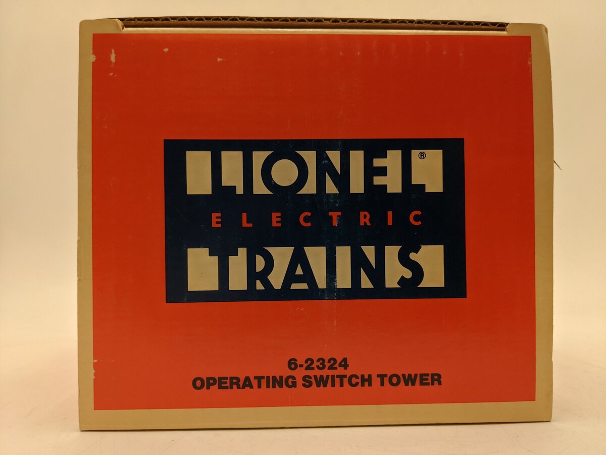 Lionel 6-2324 O Gauge Operating Switch Tower EX/Box