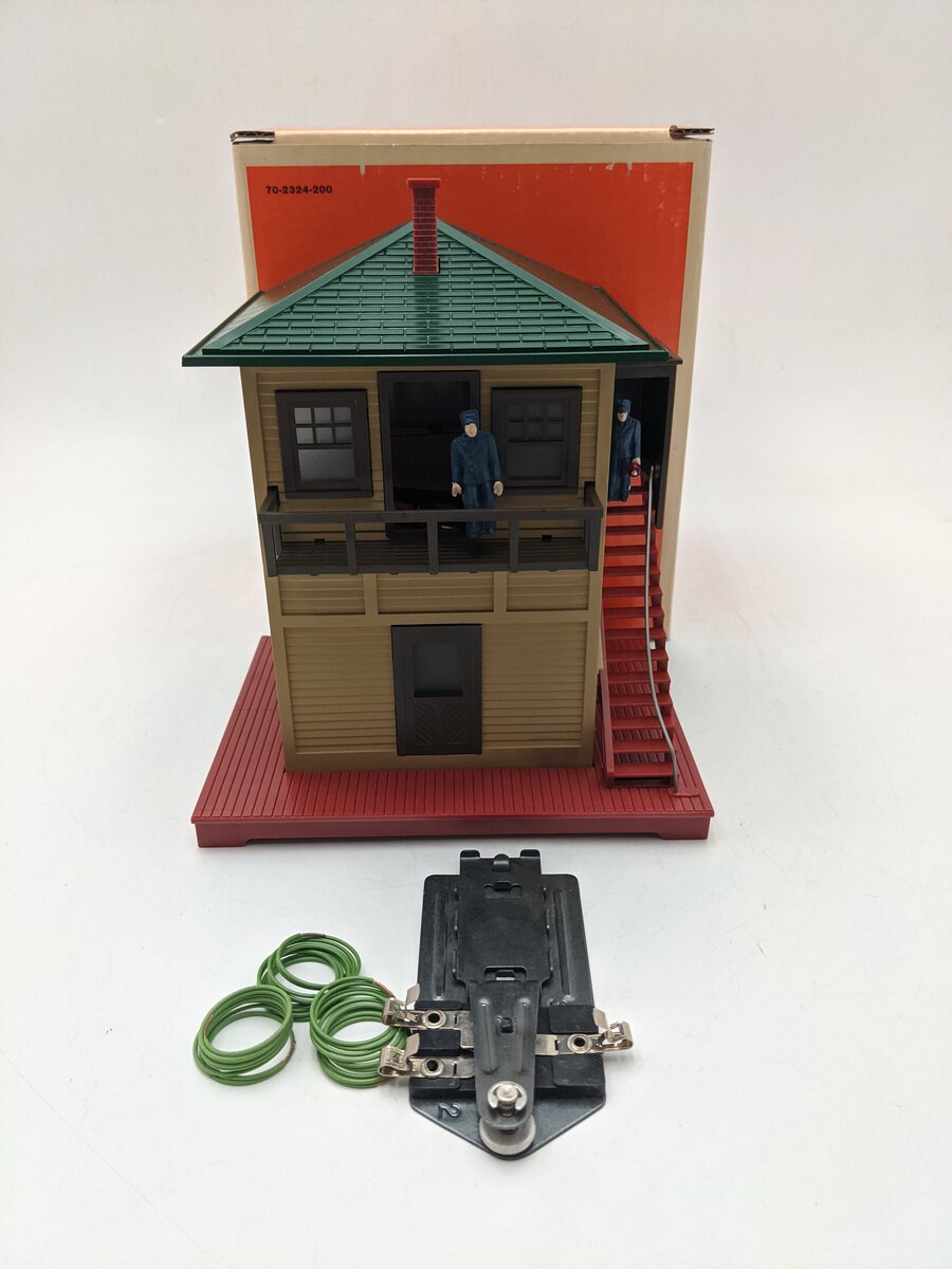Lionel 6-2324 O Gauge Operating Switch Tower EX/Box