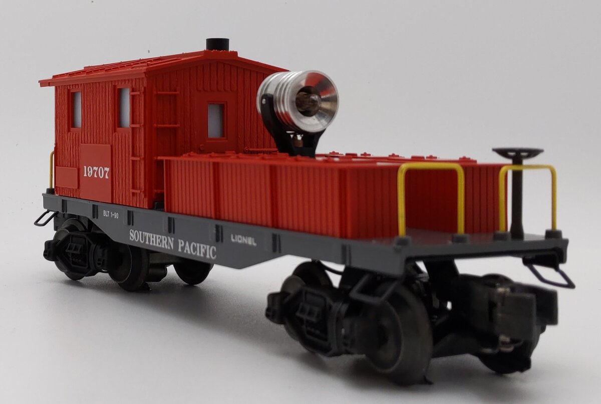 Lionel 6-19707 O Gauge Southern Pacific Searchlight Work Caboose #19707 LN/Box