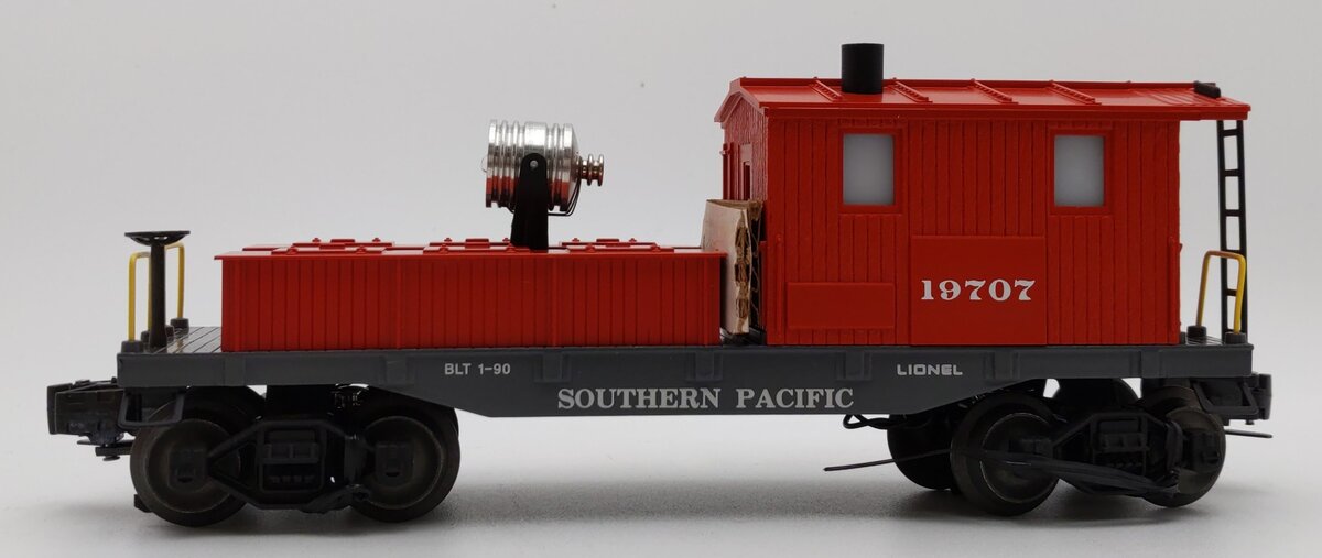 Lionel 6-19707 O Gauge Southern Pacific Searchlight Work Caboose #19707 LN/Box