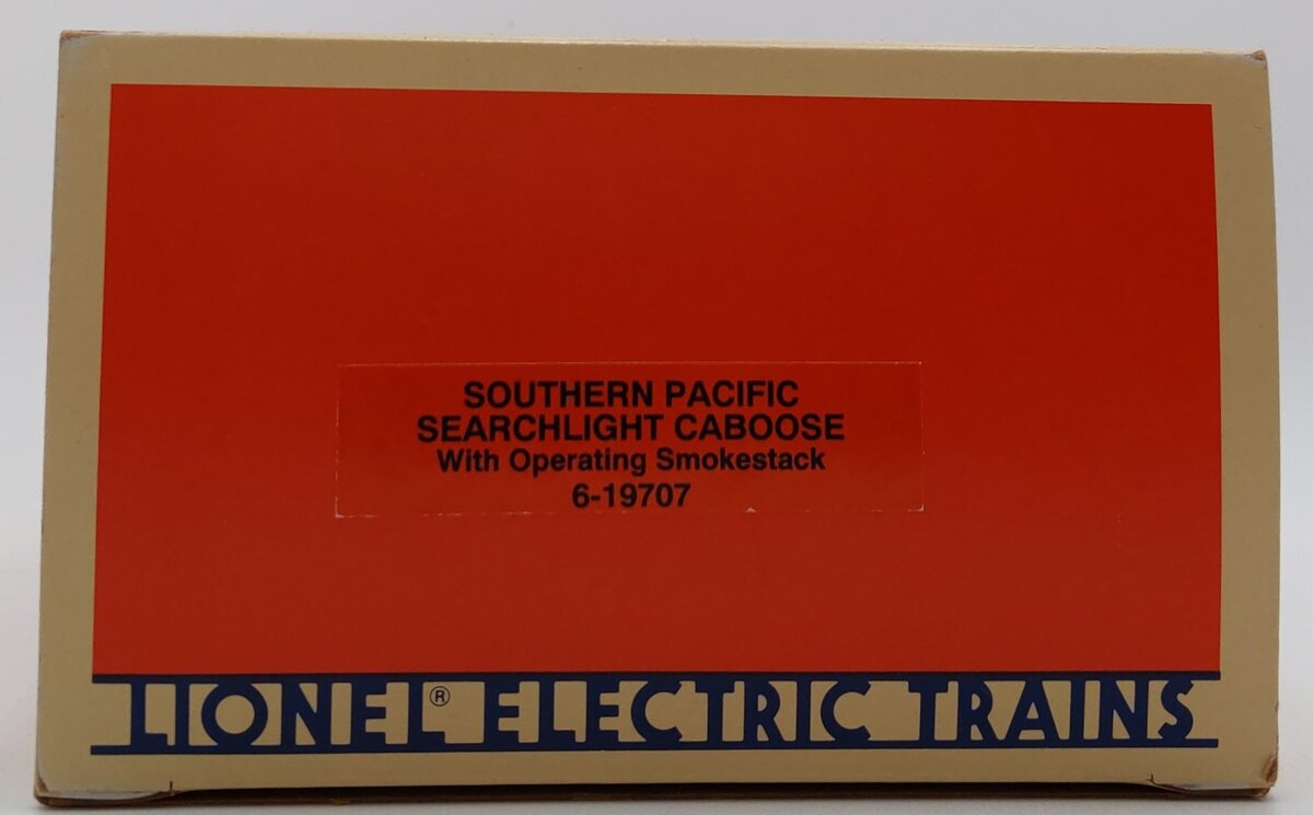 Lionel 6-19707 O Gauge Southern Pacific Searchlight Work Caboose #19707 LN/Box