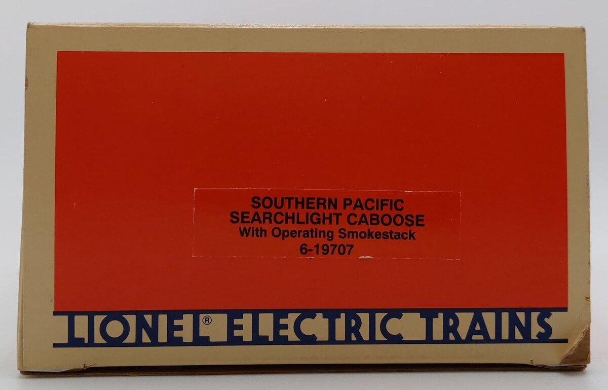 Lionel 6-19707 O Gauge Southern Pacific Searchlight Work Caboose #19707 LN/Box