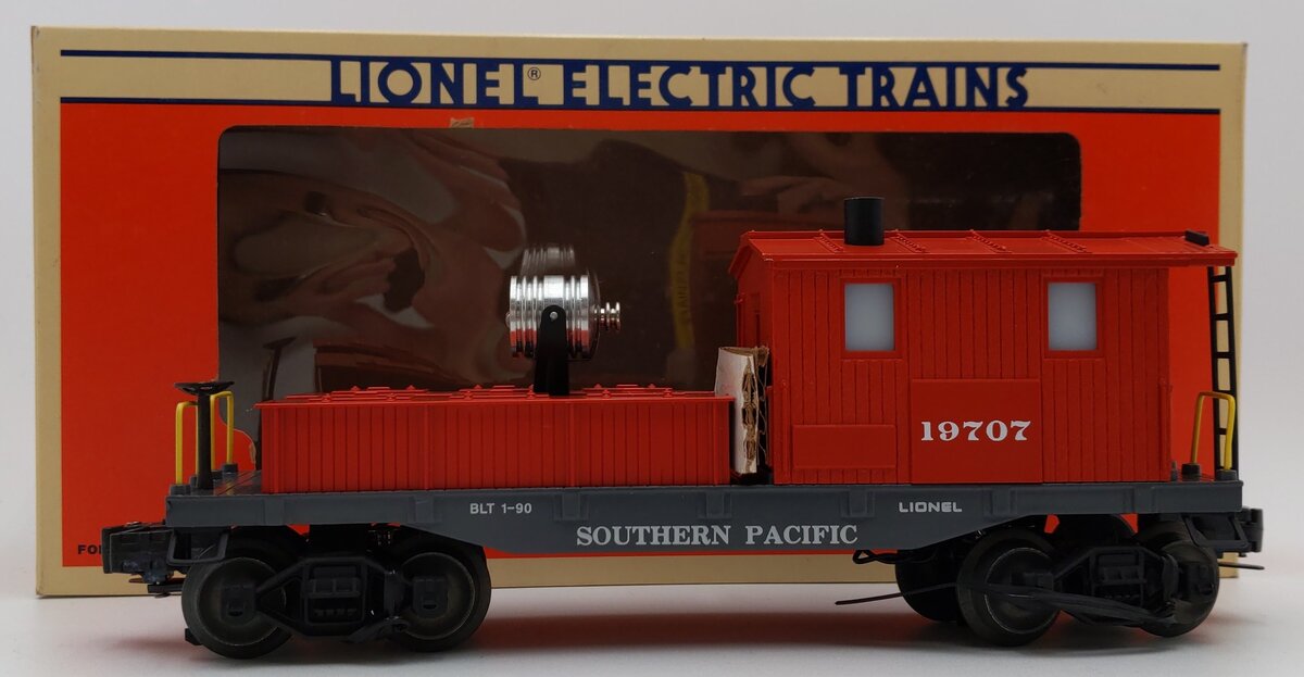 Lionel 6-19707 O Gauge Southern Pacific Searchlight Work Caboose #19707 LN/Box