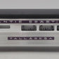 Lionel 6-19156 O Gauge Atlantic Coast Line "Talladega" Aluminum Dining Car EX/Box