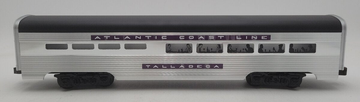 Lionel 6-19156 O Gauge Atlantic Coast Line "Talladega" Aluminum Dining Car EX/Box