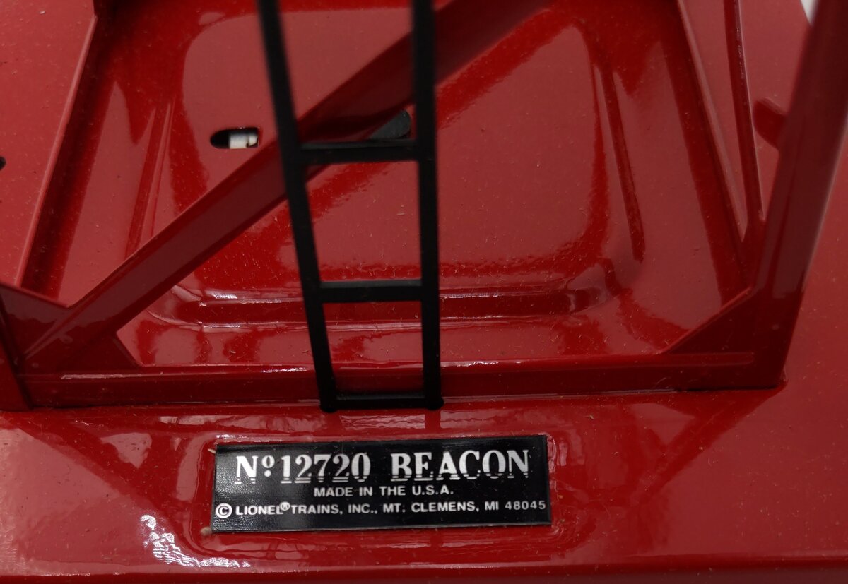 Lionel 6-12720 O Operating Beacon Rotary Light LN/Box