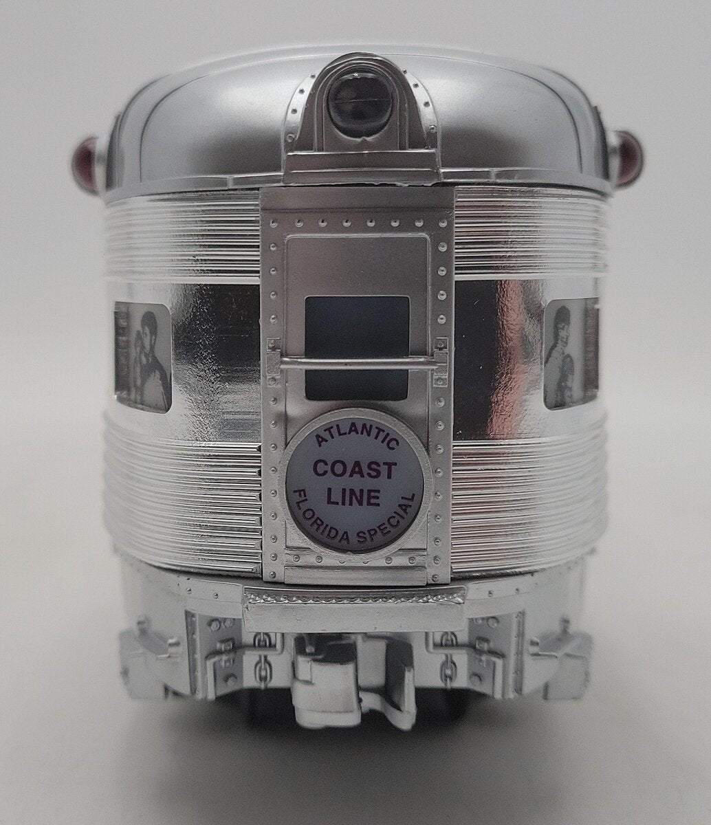 Lionel 6-19158 O Gauge Atlantic Coast Line Aluminum Observation Car #256 EX/Box