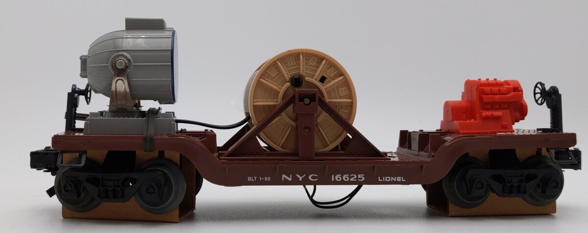Lionel 6-16625 O Gauge New York Central Extension Searchlight Car LN/Box