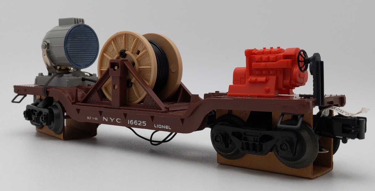 Lionel 6-16625 O Gauge New York Central Extension Searchlight Car LN/Box