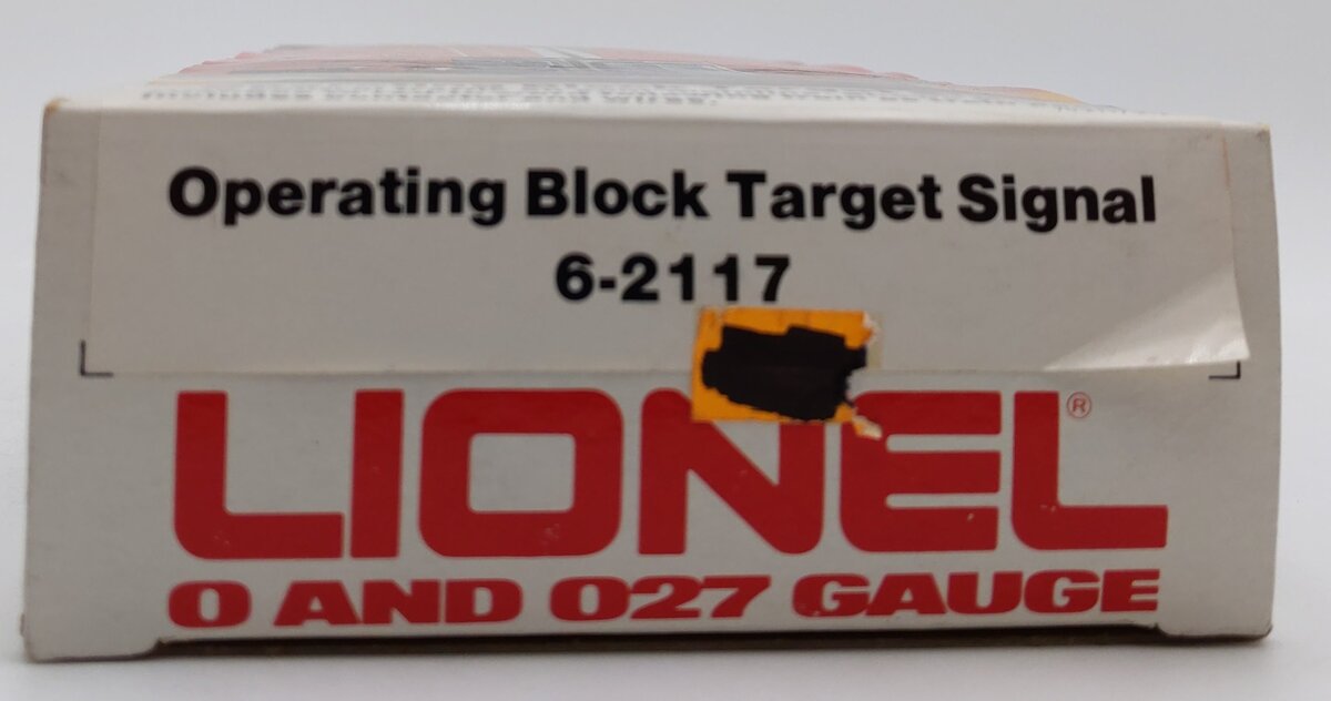 Lionel 6-2117 O/O27 Scale Operating Block Target Signal LN/Box