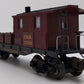 Lionel 6-19709 O Gauge Pennsylvania Illuminated Work Caboose with Smoke #19709 LN/Box