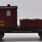 Lionel 6-19709 O Gauge Pennsylvania Illuminated Work Caboose with Smoke #19709 LN/Box
