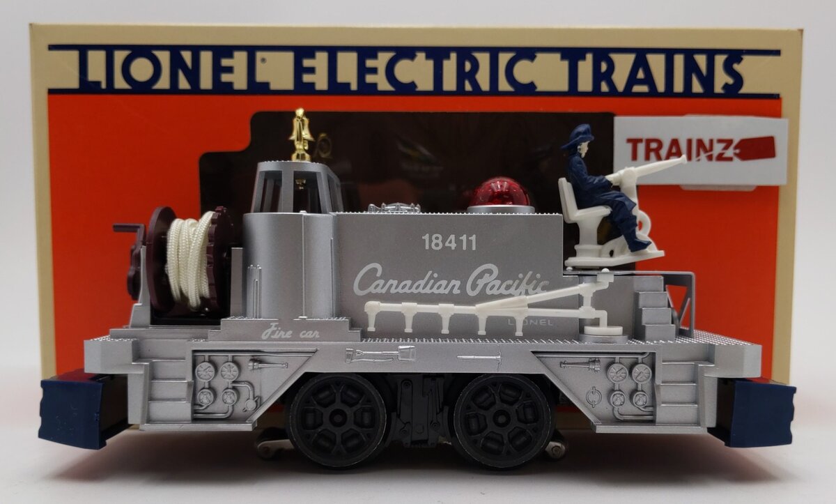Lionel 6-18411 O Gauge Canadian Pacific Fire Fighter Car #18411 LN/Box