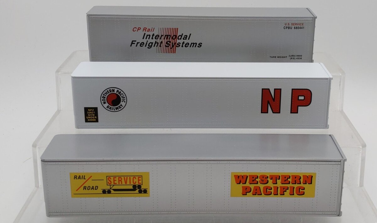 Lionel 6-12907 O Gauge Intermodal Containers (Set of 3) LN/Box