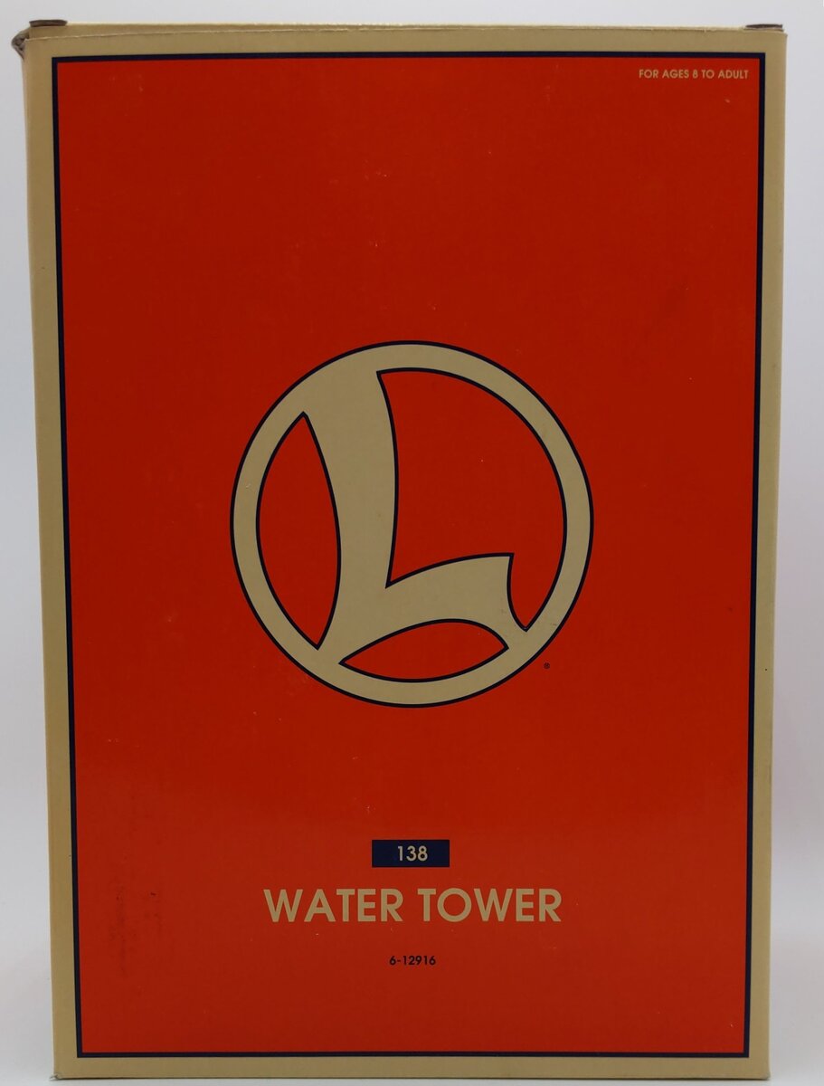 Lionel 6-12916 O Operating Water Tower 138 LN/Box