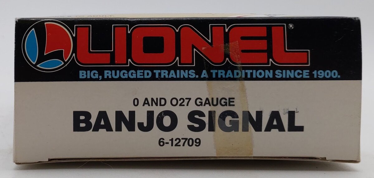 Lionel 6-12709 O Operating Banjo Signal LN/Box