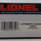 Lionel 6-12714 O/O27 Gauge Automatic Crossing Gate LN/Box