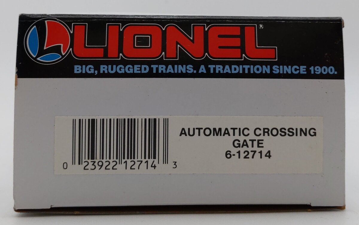 Lionel 6-12714 O/O27 Gauge Automatic Crossing Gate LN/Box