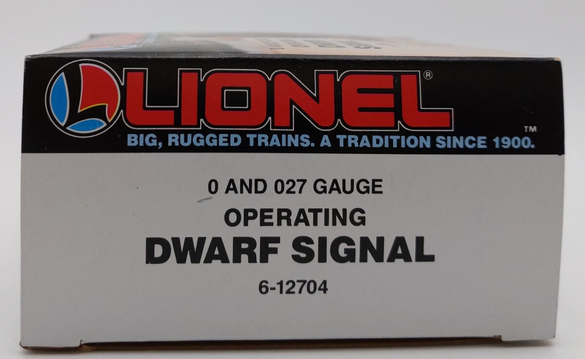Lionel 6-12704 O and 027 Operating Dwarf Signal LN/Box