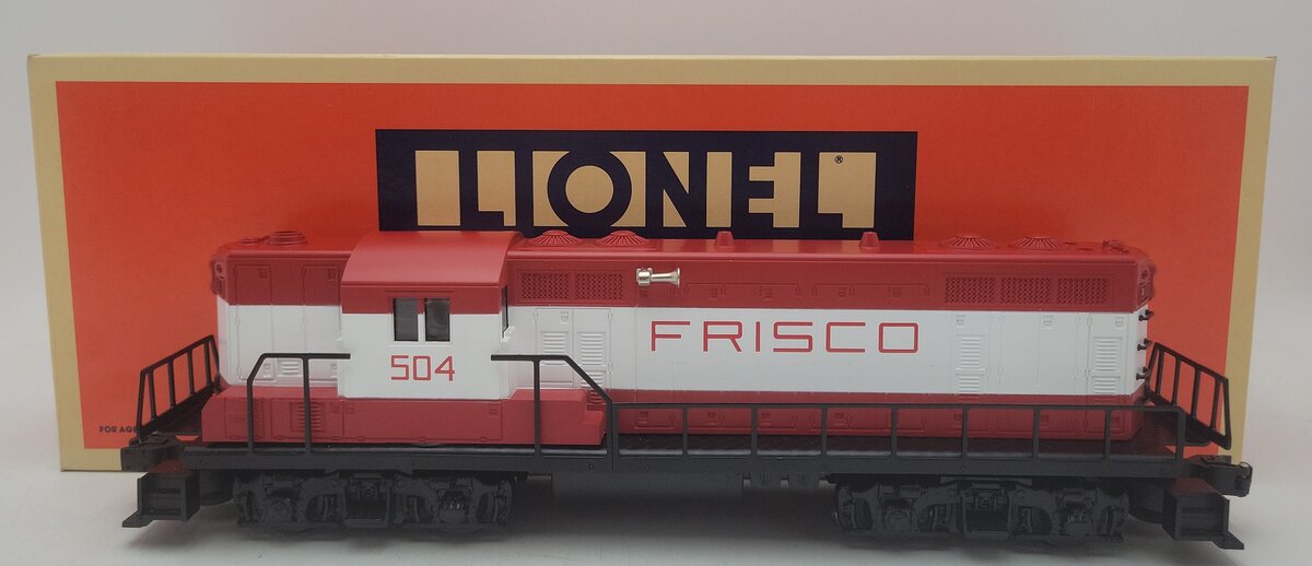 Lionel 6-18504 O Gauge Frisco GP-7 Diesel Locomotive #504 EX/Box