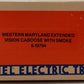 Lionel 6-19704 O Gauge Western Maryland Extended Vision Caboose w/Smoke LN/Box