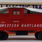 Lionel 6-19704 O Gauge Western Maryland Extended Vision Caboose w/Smoke LN/Box