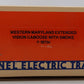 Lionel 6-19704 O Gauge Western Maryland Extended Vision Caboose w/Smoke LN/Box