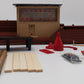 Lionel 6-12873 O Operating Sawmill with Brown Base LN/Box