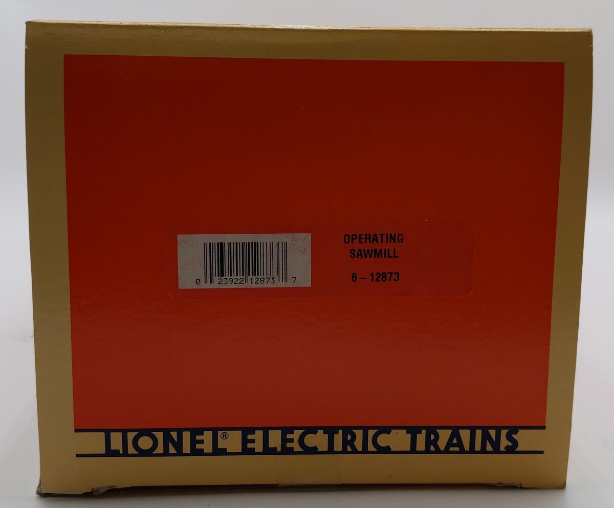 Lionel 6-12873 O Operating Sawmill with Brown Base LN/Box