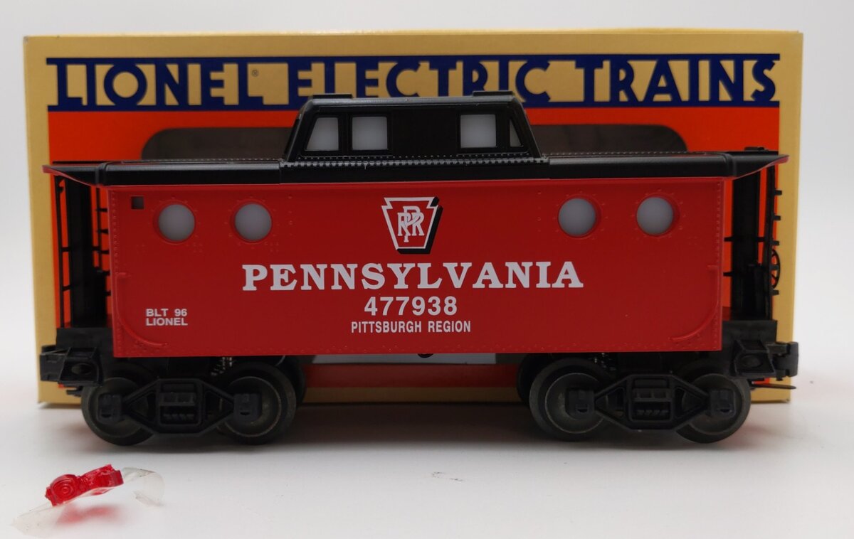 Lionel 6-19727 O Gauge Pennsylvania Illuminated Caboose #477938 LN/Box