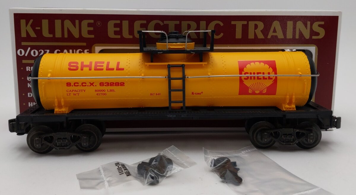 K-Line K63282 O Gauge Shell Single Dome Tank Car LN/Box