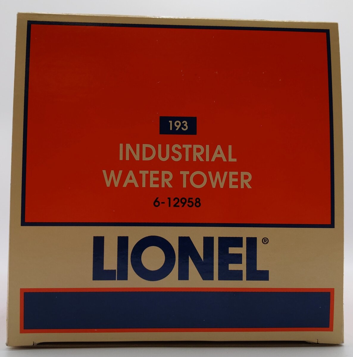Lionel 6-12958 O Gauge 193 Industrial Water Tower Assembled LN/Box