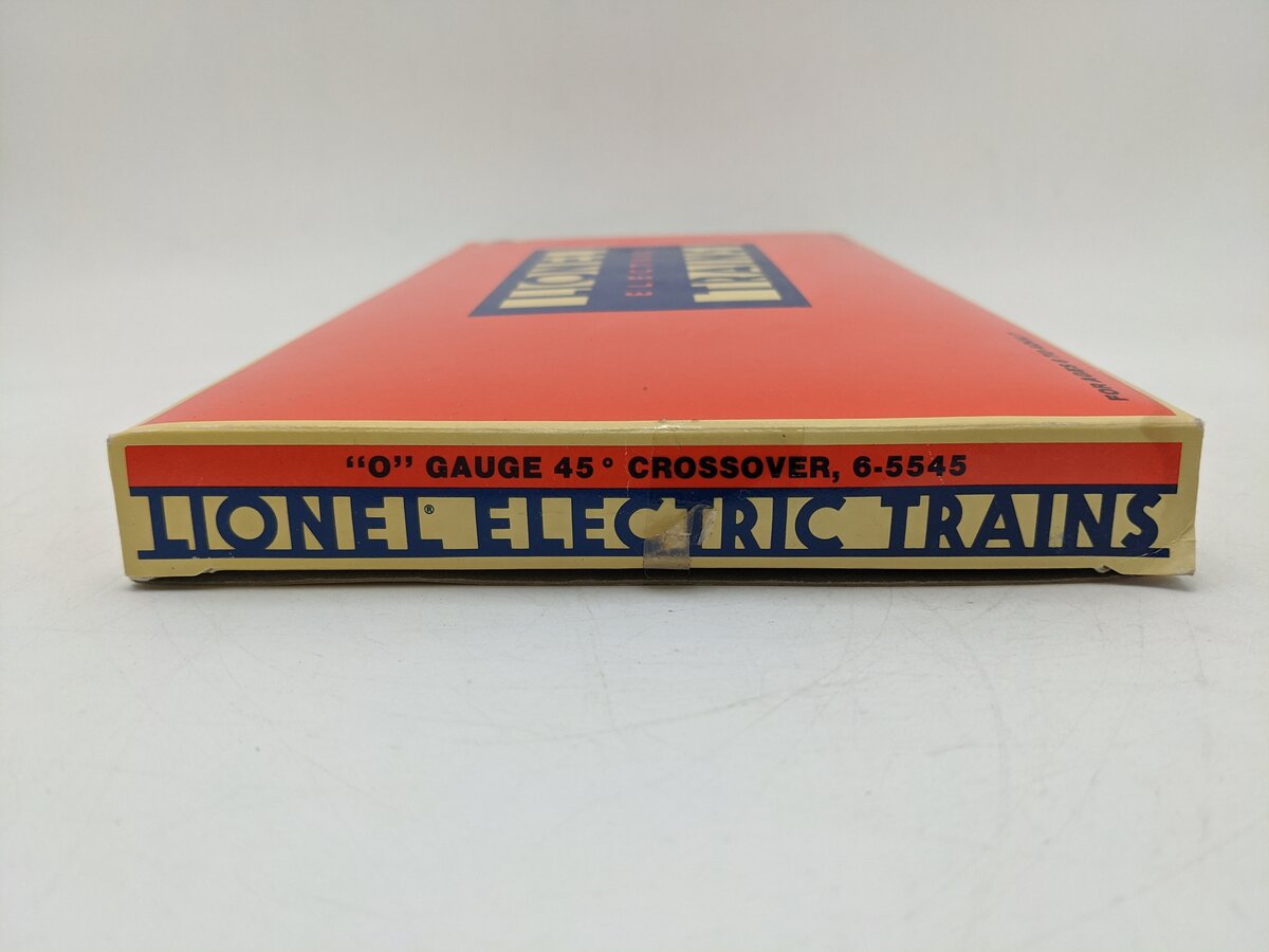 Lionel 6-5545 O Gauge 45° Crossover EX/Box