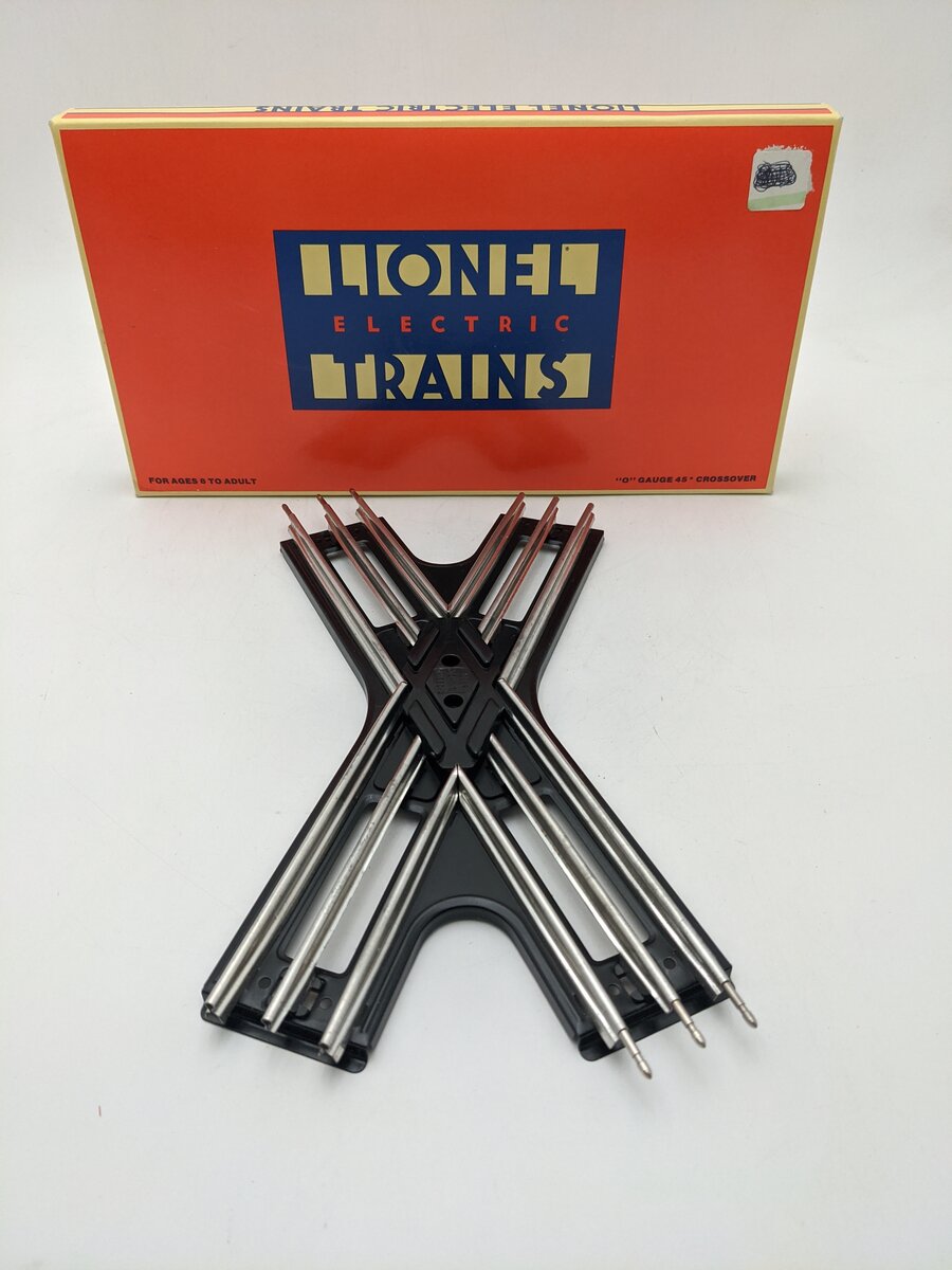 Lionel 6-5545 O Gauge 45° Crossover EX/Box