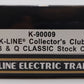 K-Line K90009 O Gauge CB&Q K-Line Collectors Club Classic Stock Car #90009 LN/Box