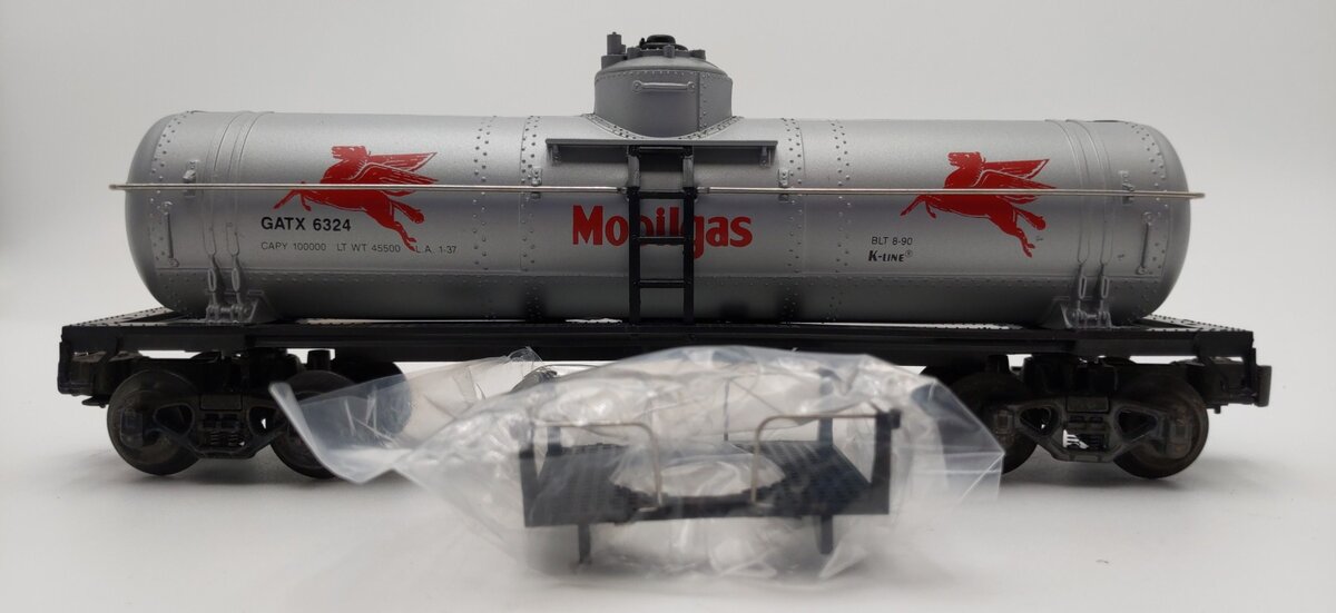 K-Line K6324 O Gauge Mobil Single Dome Tank Car EX