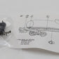 K-Line K90003 O Gauge K-Line Collectors Club Black Single Dome Tank Car LN/Box