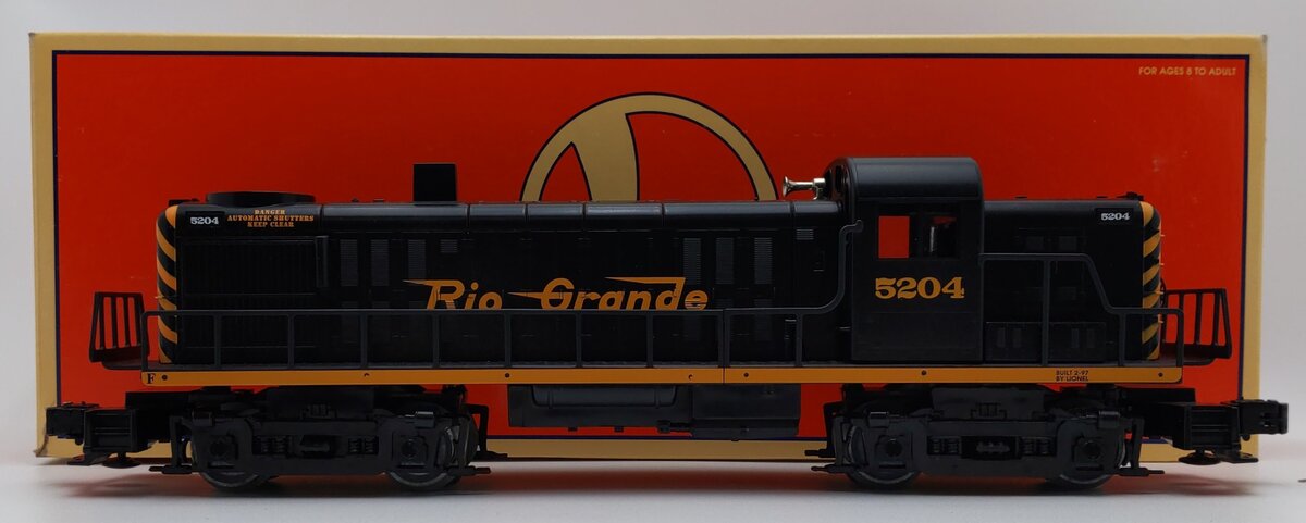 Lionel 6-18845 O Gauge Rio Grande RS-3 Diesel Locomotive #5204 LN/Box