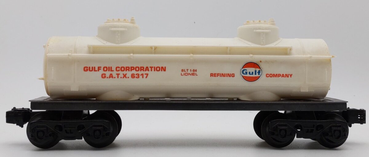 Lionel 6-6317 Gulf 2-Dome Tank Car EX/Box