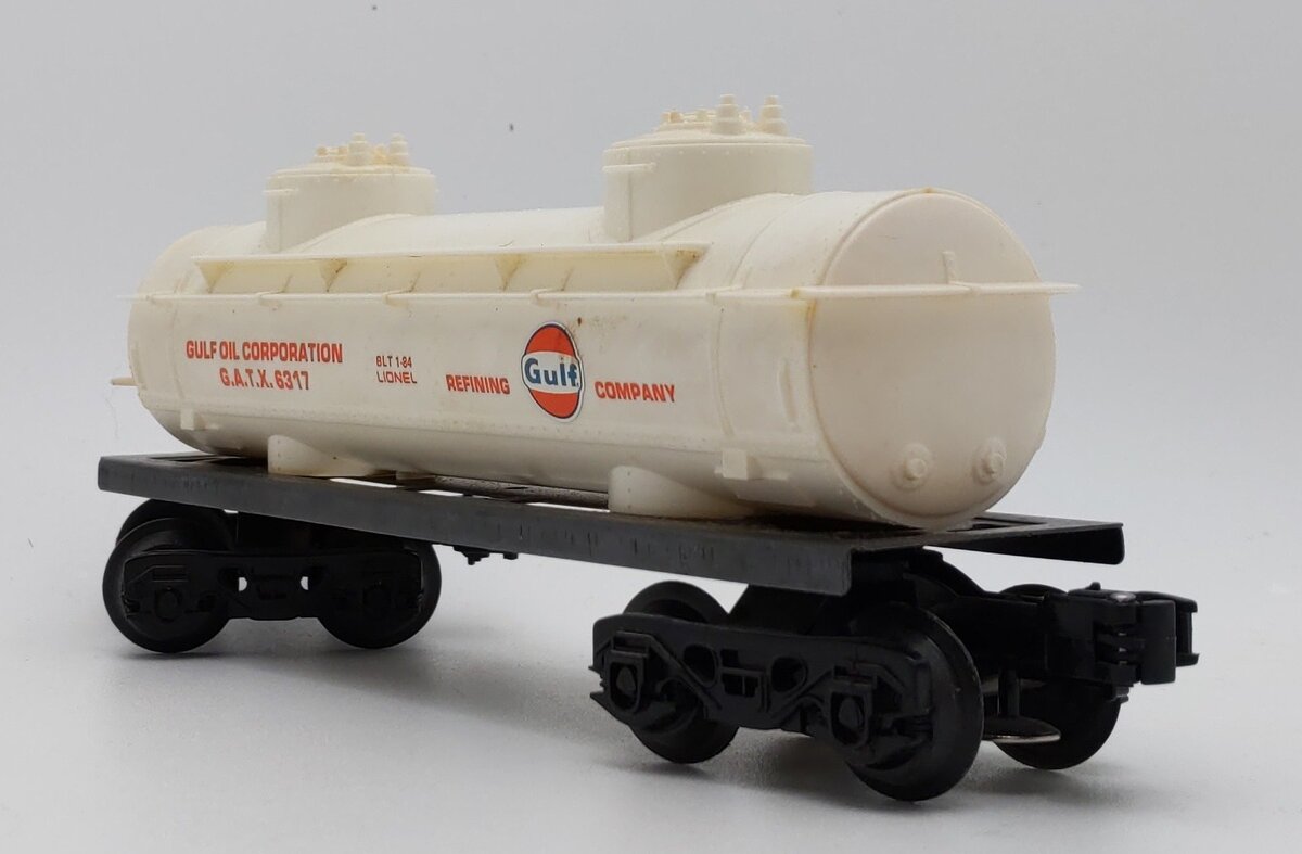 Lionel 6-6317 Gulf 2-Dome Tank Car EX/Box
