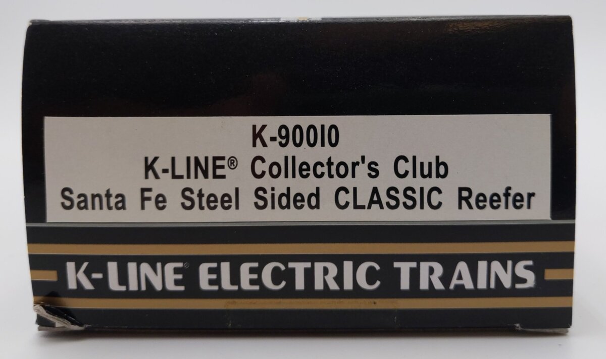 K-Line K-90010 O Gauge Santa Fe KCC 1996 Steel-Sided Reefer Car LN/Box