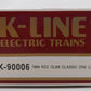 K-Line K90006 O Gauge K-Line Collectors Club 1994 Big Red Line Ore Car LN/Box