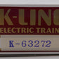 K-Line K63272 O Santa Fe Phillips 66 Single Dome Tank Car LN/Box