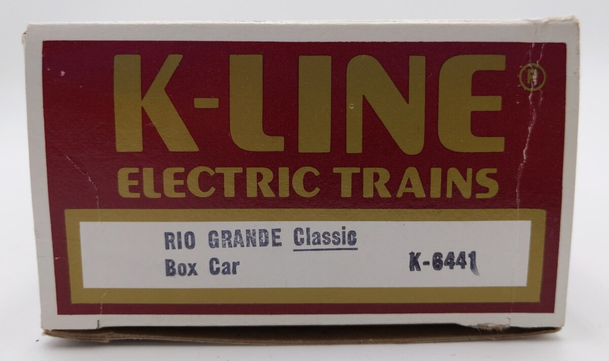 K-Line K6441 O Gauge Denver & Rio Grande Western Boxcar LN/Box