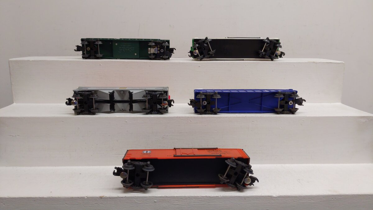 K-Line O Gauge Assorted Freight Cars #90011/90004/90002/90005/75033 [5] EX/Box