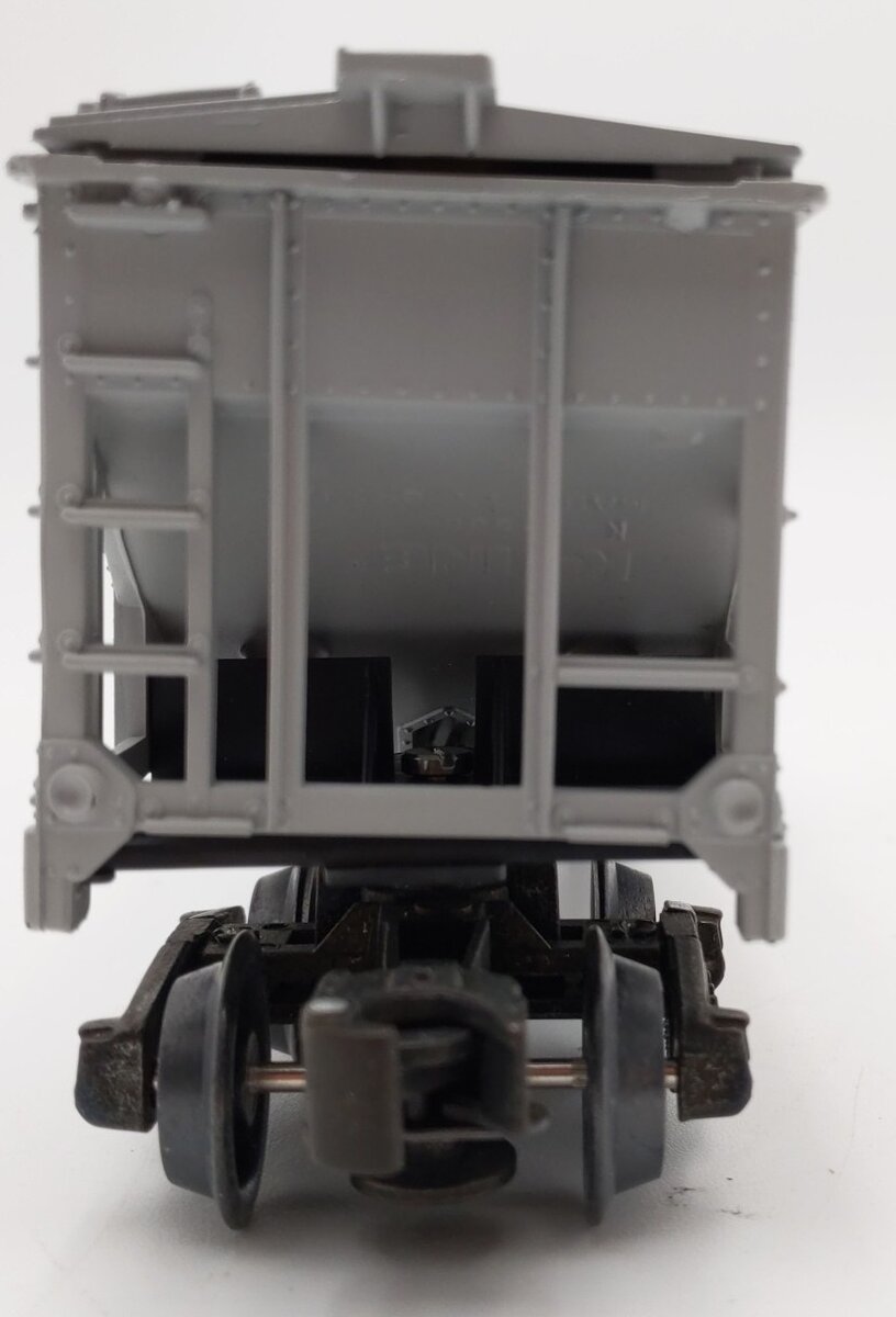 K-Line K90008 O Gauge Penn Central Flex-Flo 2-Bay Hopper LN